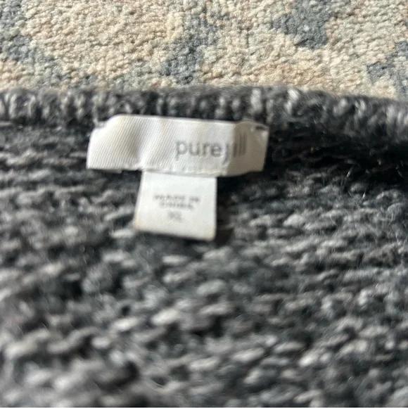 JJill XL Gray Women's Sweater PERFECT CONDITION - Picture 3 of 8